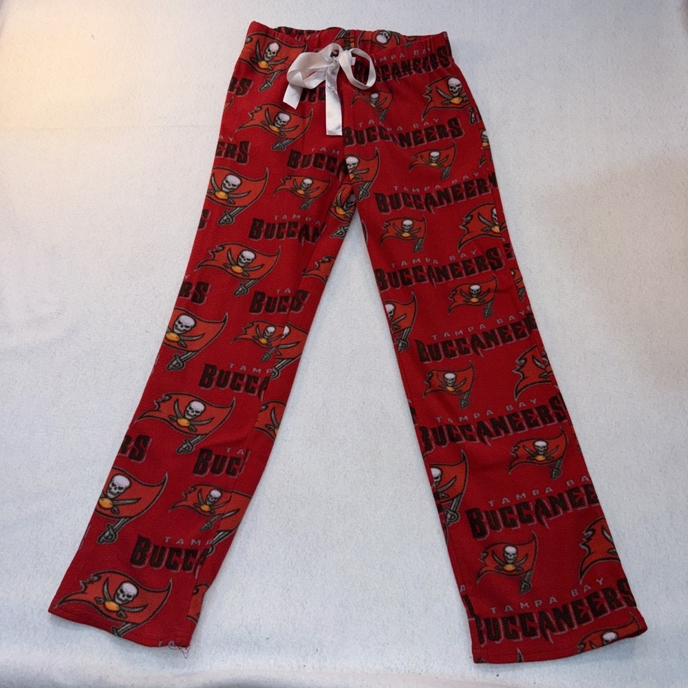 NFL Team Apparel Tampa Bay Buccaneers Men's Christmas Pajama Lounge Pants Size M